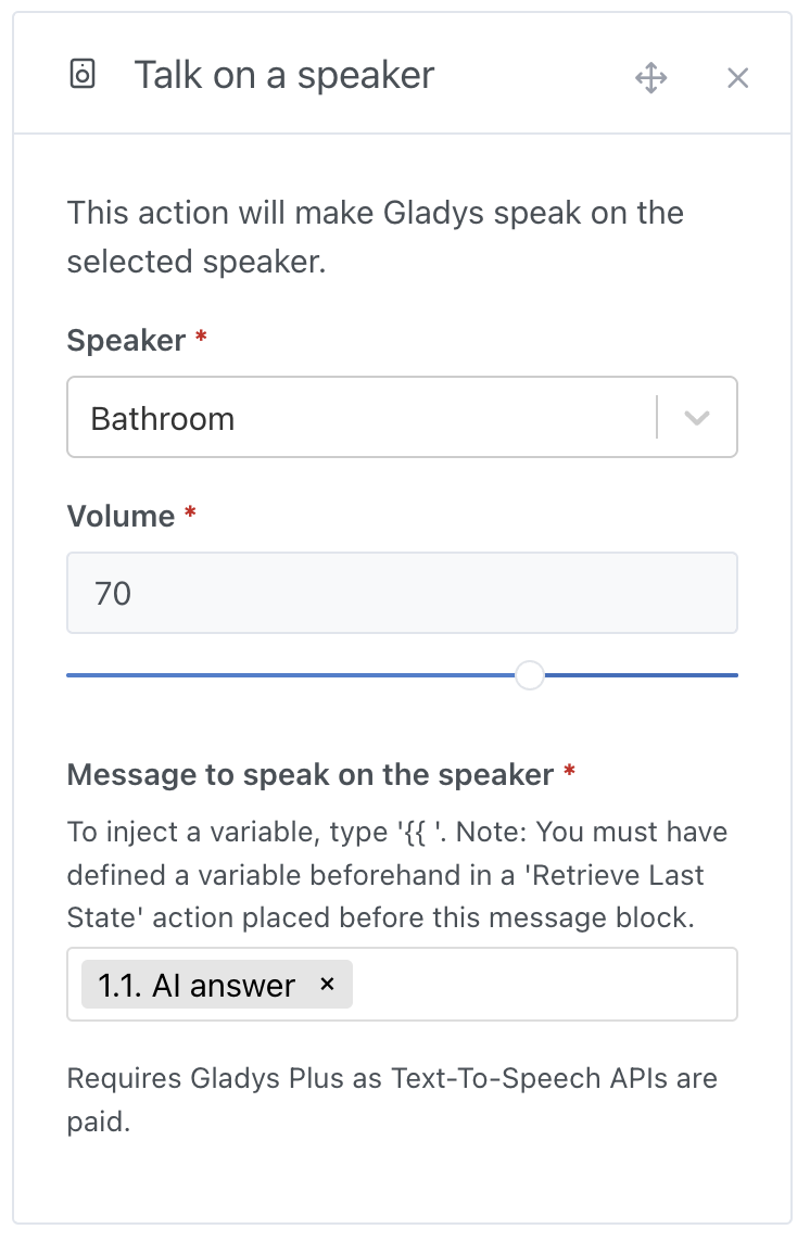 Inject AI response in scenes